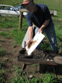 Marv Cookin' on the grill