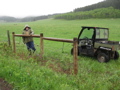 John: "Fencing in the rain"