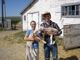 Jim and Becky with Bum Lambs