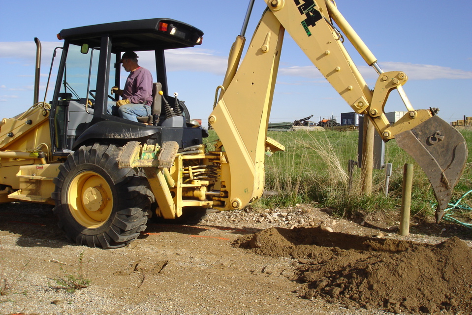 digging the footings