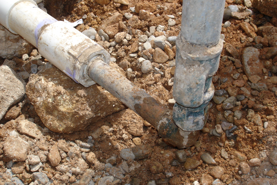 water line to spigot riser